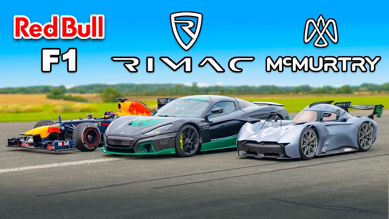 F1 VS Les Hypercars les plus RAPIDES du monde : LE DUEL