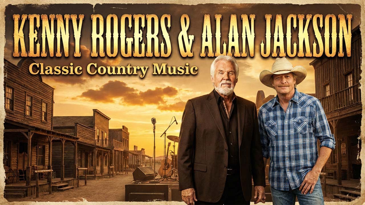 Kenny Rogers & Alan Jackson Greatest Hits 🤠 Best Classic Country Songs Nonstop