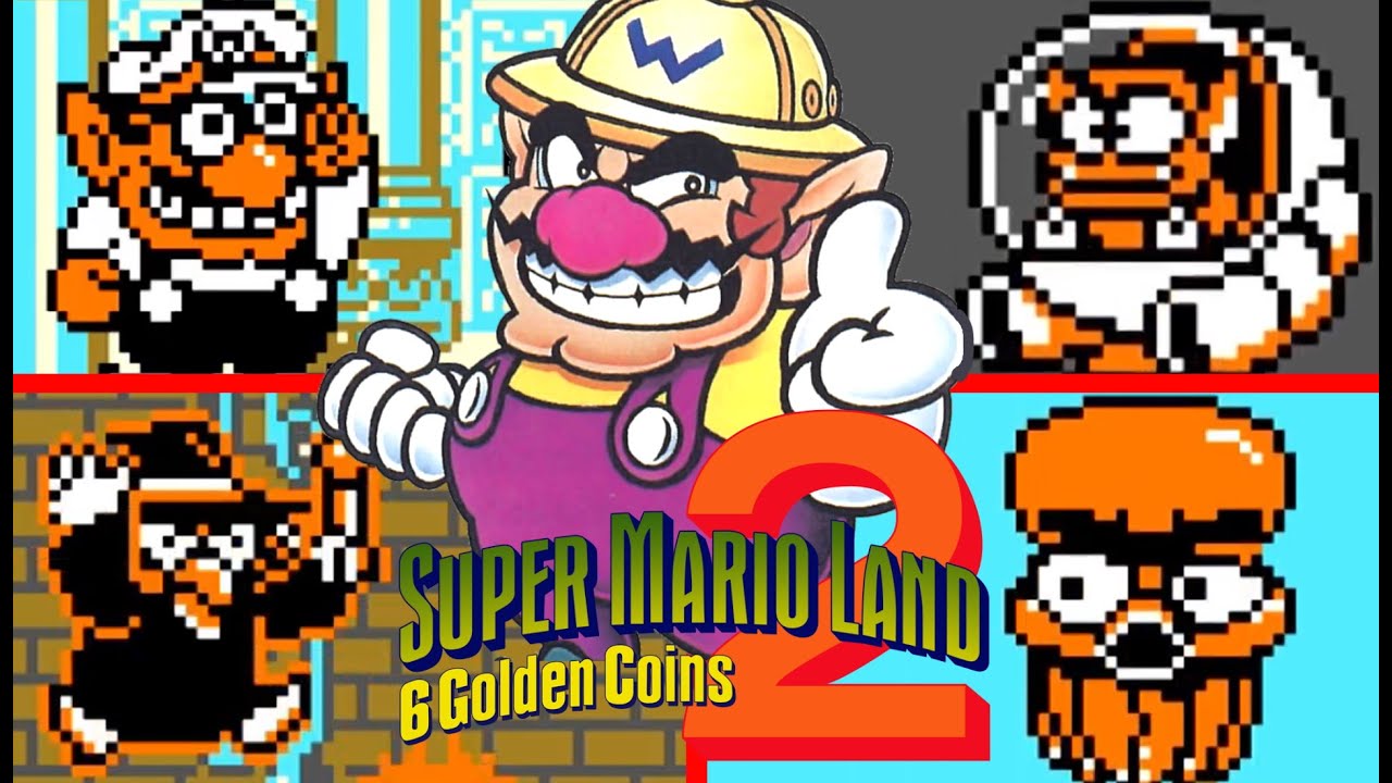 SUPER MARIO LAND 2 -  All Bosses