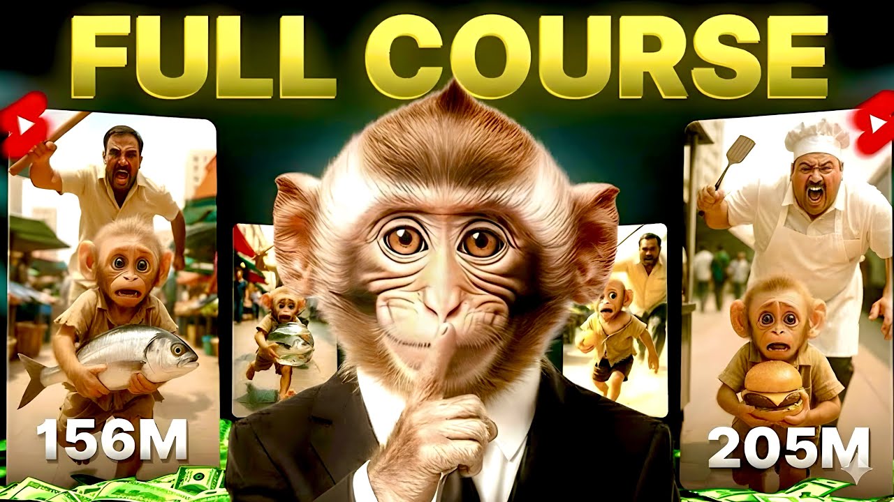 How To Create Perfect Monkey Ai Videos |Like Rio Films | ai video kaise banaye |Cartoon Video Bnaye