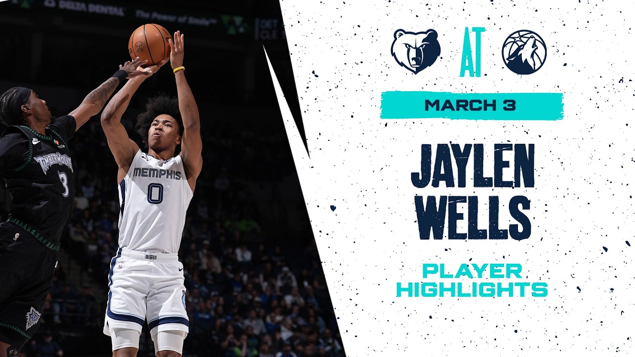 Jaylen Wells Highlights vs  Minnesota Timberwolves (3/3/26)