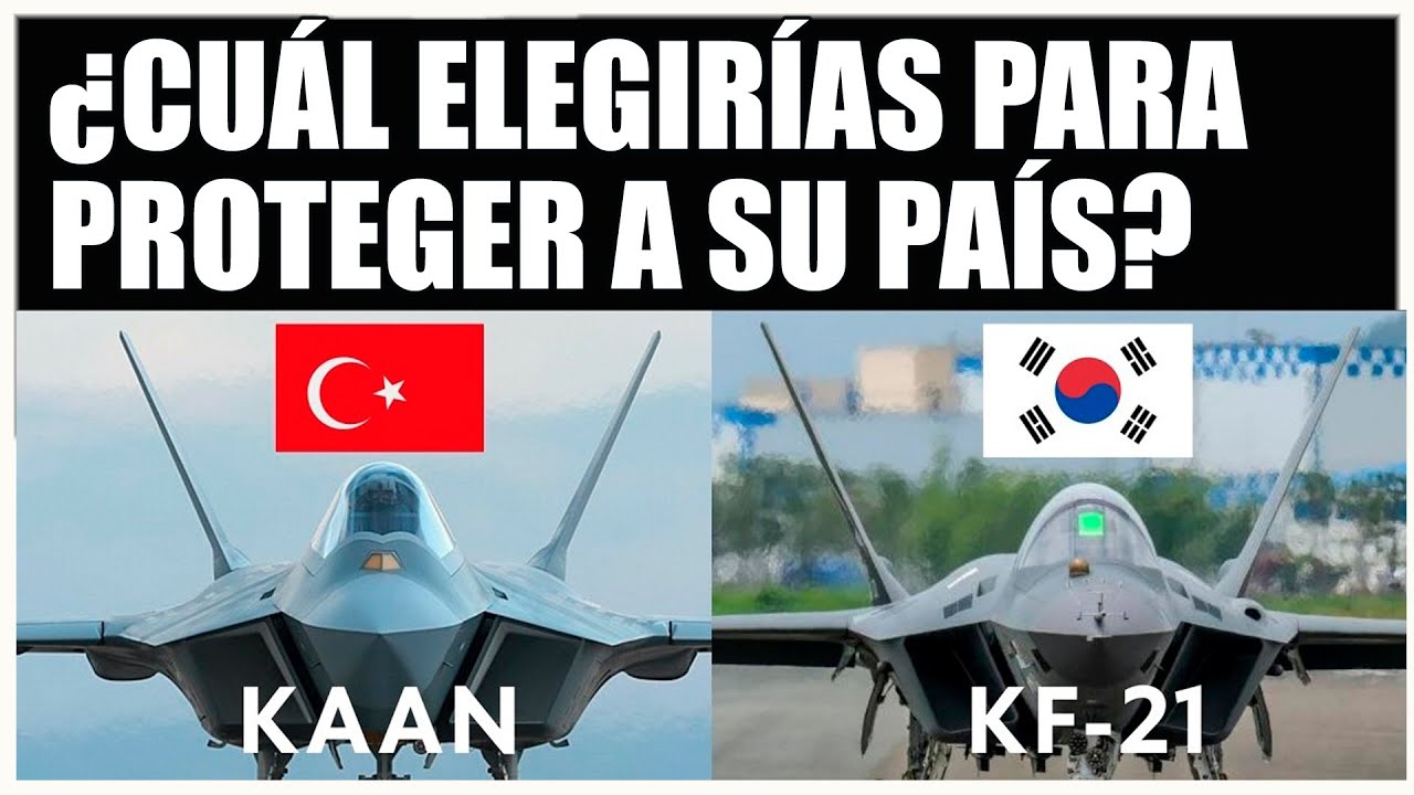 TF-KAAN vs KF-21 BORAMAE: ¿Cuál elegirías para tu país?