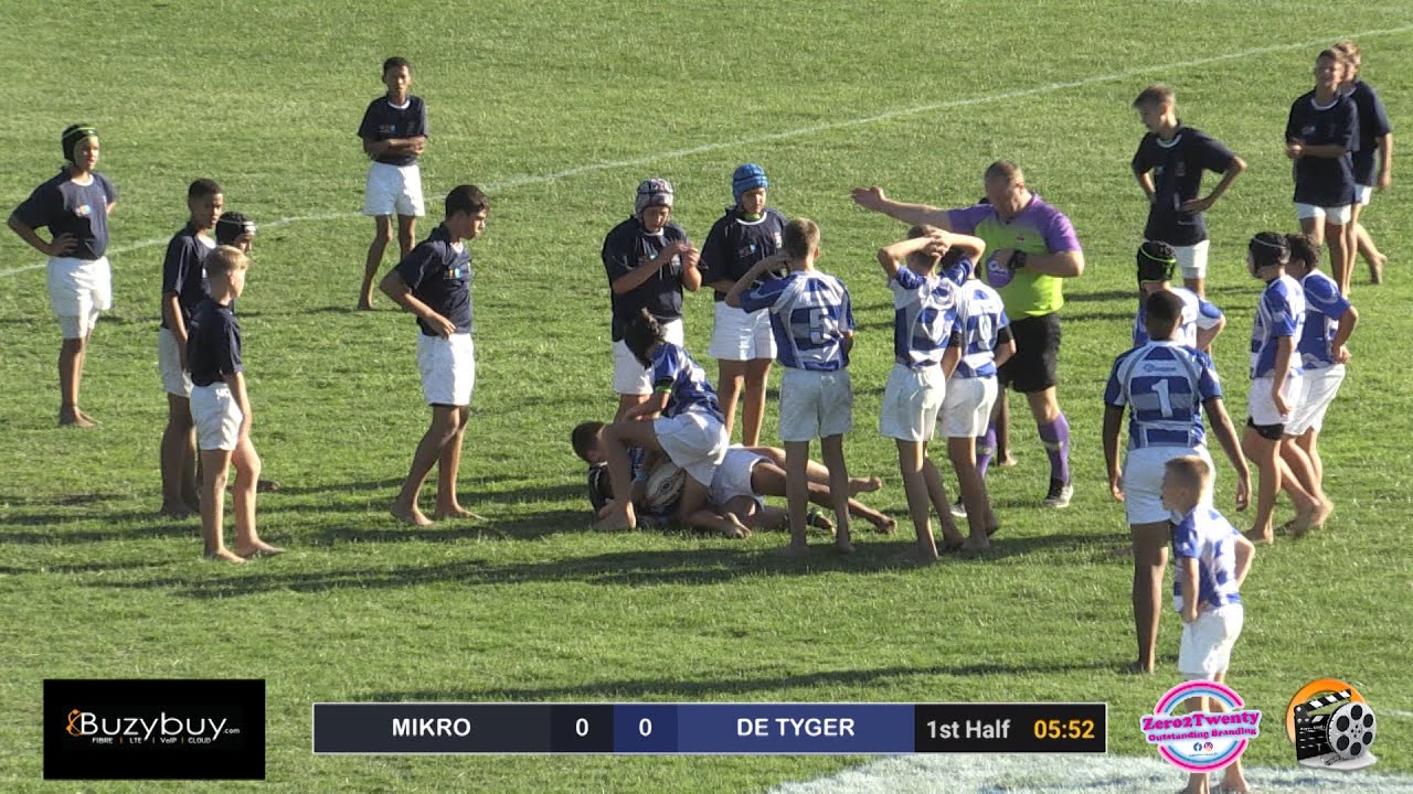U13A Rugby - Mikro vs De Tyger