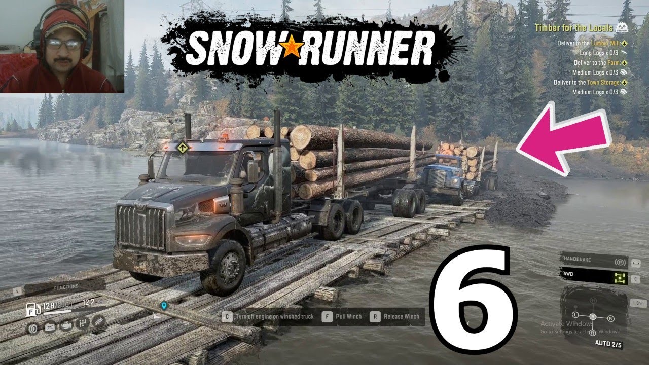 Snowrunner \ The Long Log To Lumber Mill \ Episode 6 