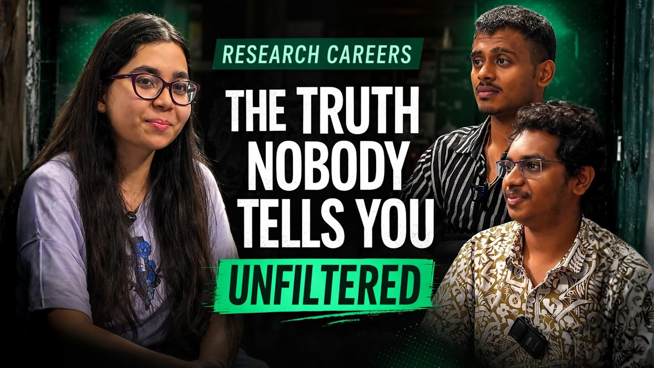 IISER, CEBS & Research Careers: Honest Student Talk | Full Podcast 🎙️