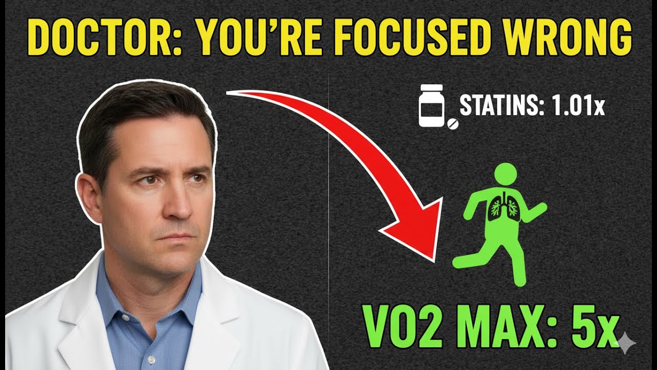 Why VO2 Max Matters 5x More Than Statins | Part 1/4