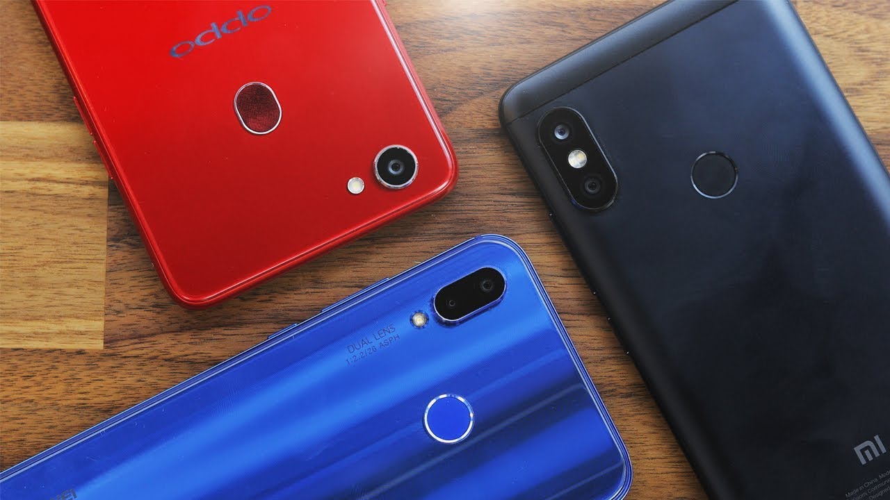 Xiaomi Redmi Note 5 vs Oppo F7 vs Huawei P20 Lite | هجيبلك من الأخر !!