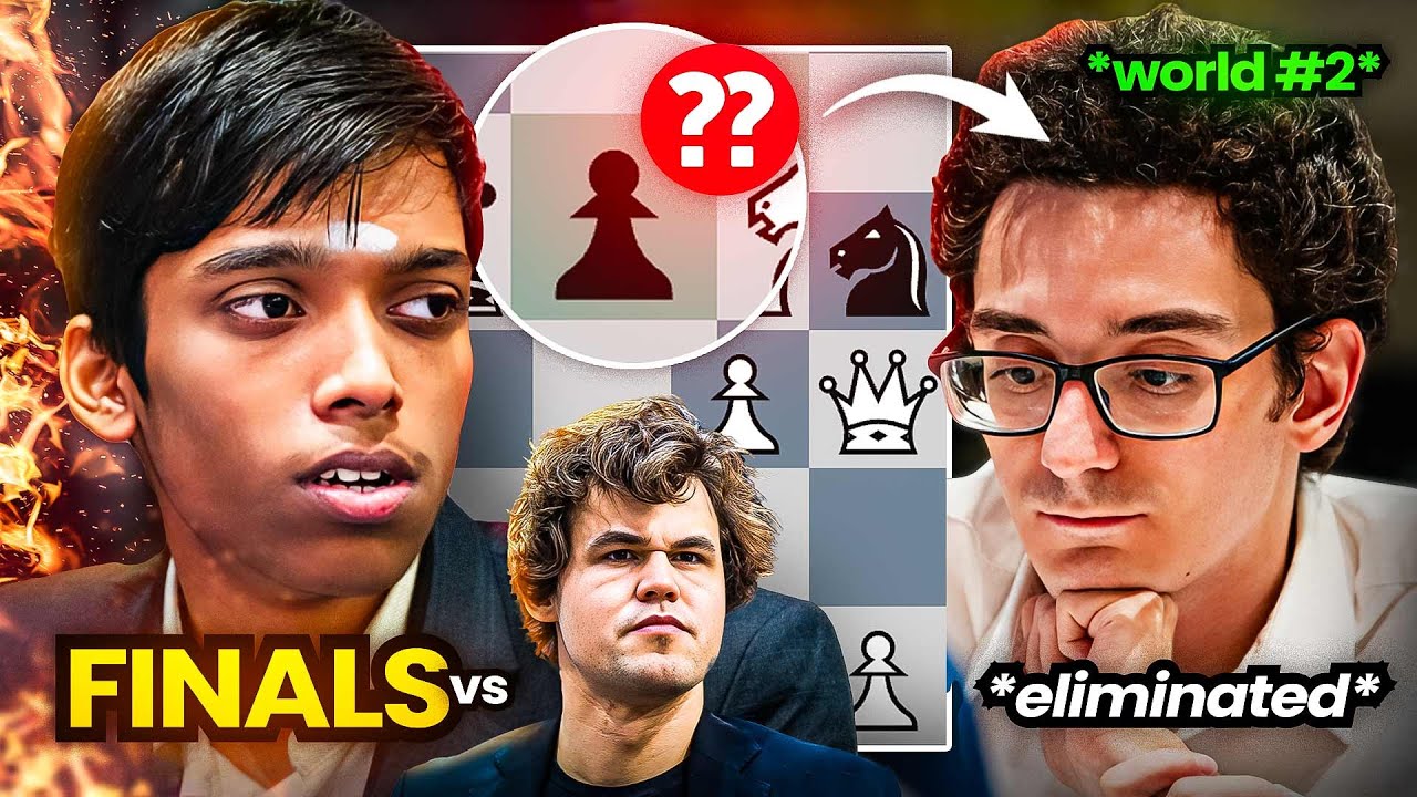 The FINAL GAME | Praggnanandhaa ELIMINATES Caruana | World Cup 2023 Semi Finals Game 7.6