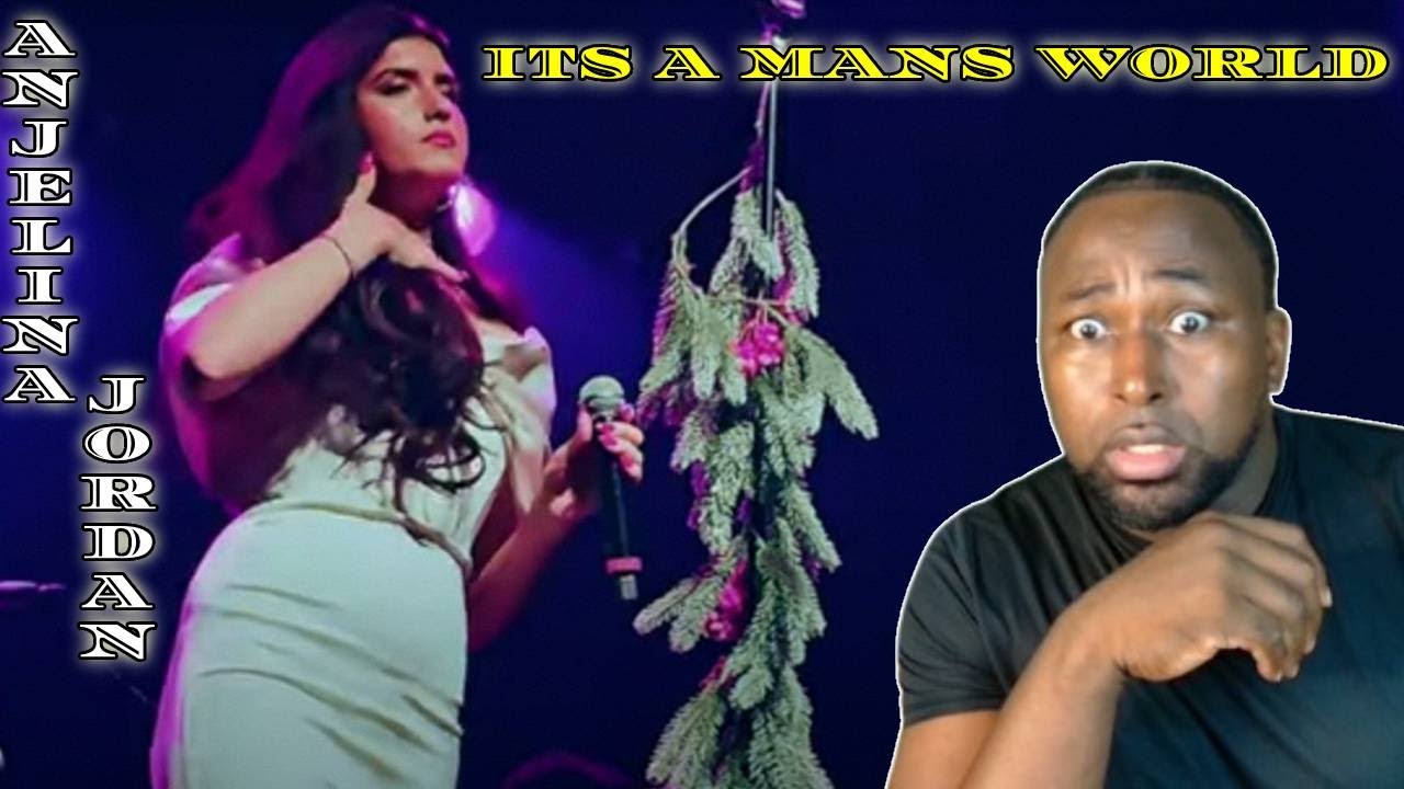 Angelina Jordan (18) LIVE IT'S A MAN'S WORLD cover  Dec 14th, 2024 4K ( REACTION )