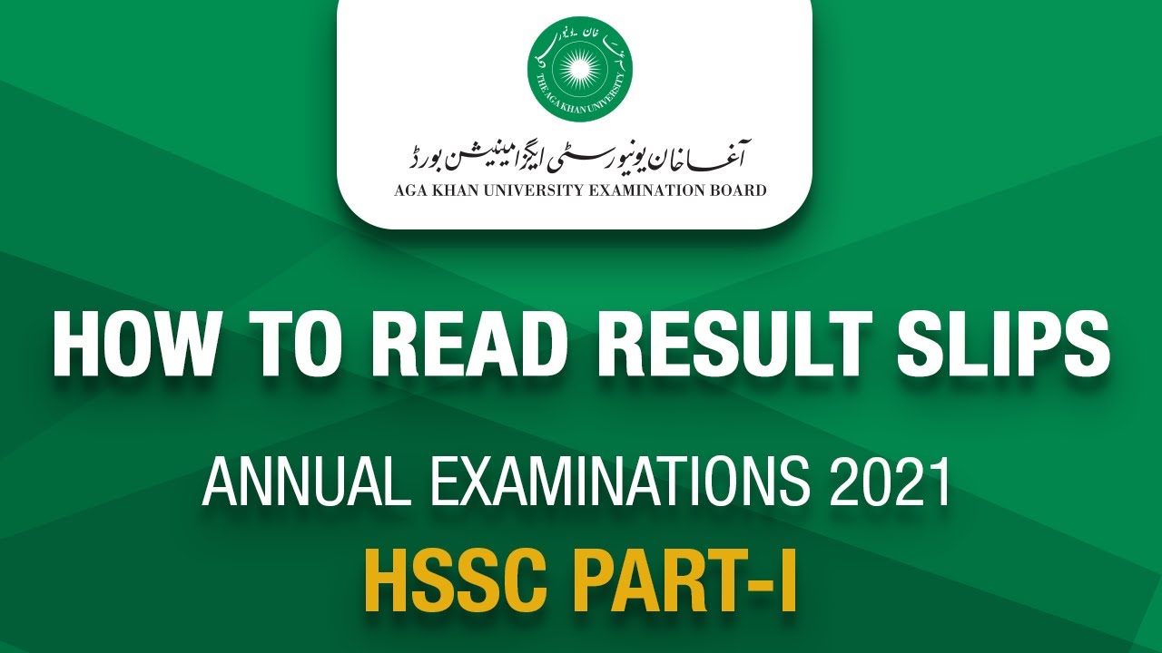 How to Read Result Slips 2021 - HSSC Part-I