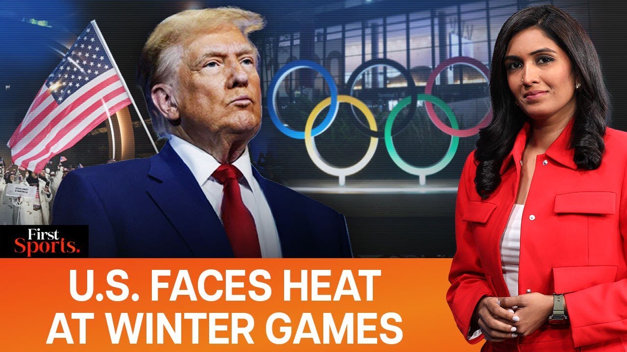 US Faces Heat: Trump Slams Athletes For Critiquing | 2026 Olympics | First Sports With Rupha Ramani