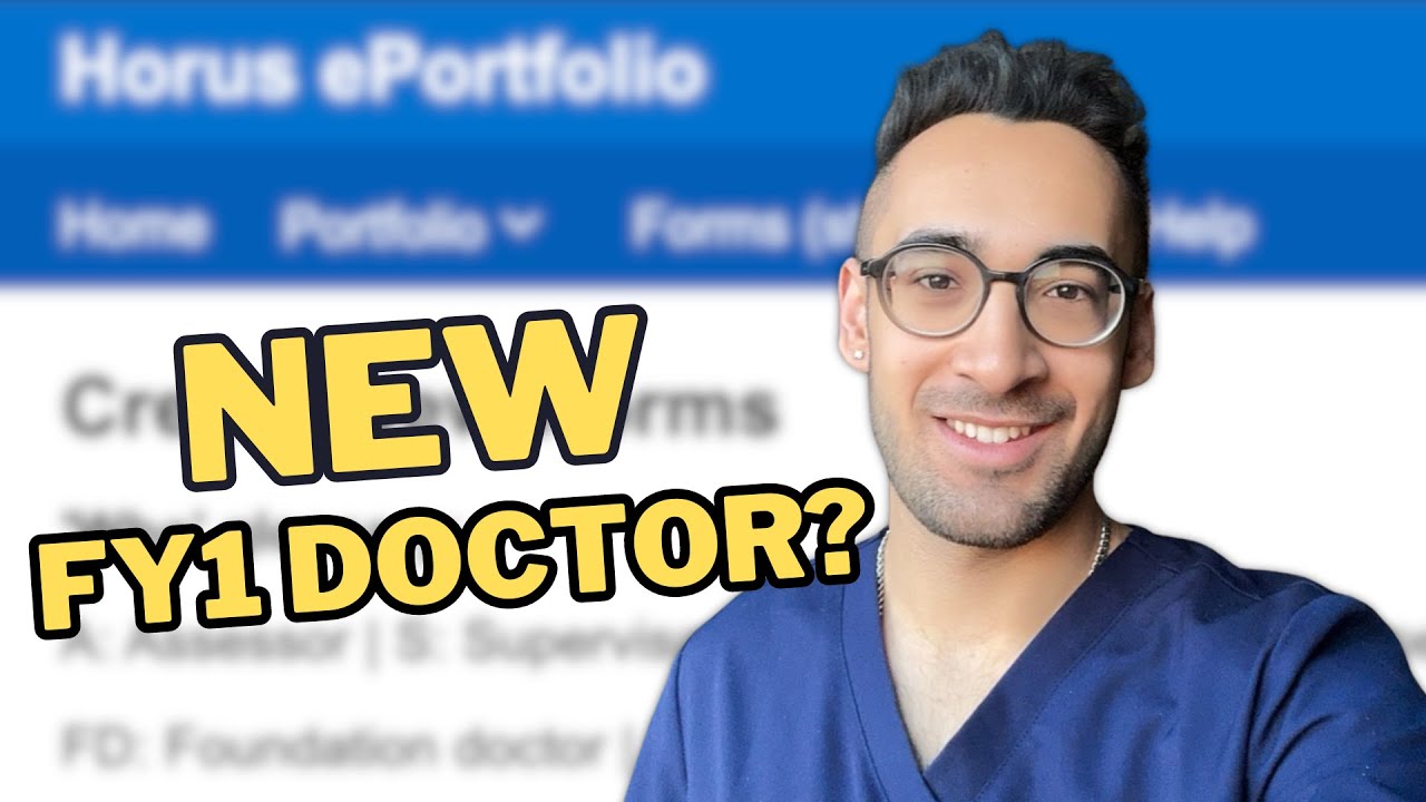 New Foundation Year 1 Doctors QUICK Mandatory Horus Portfolio Guide