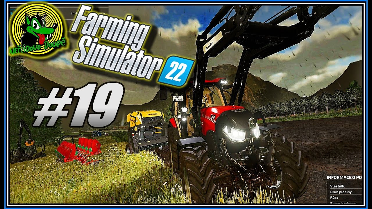 Rozšíření olivnice (Neřádova ECOfarma)-Farming simulator 22 #19 CZ/SK