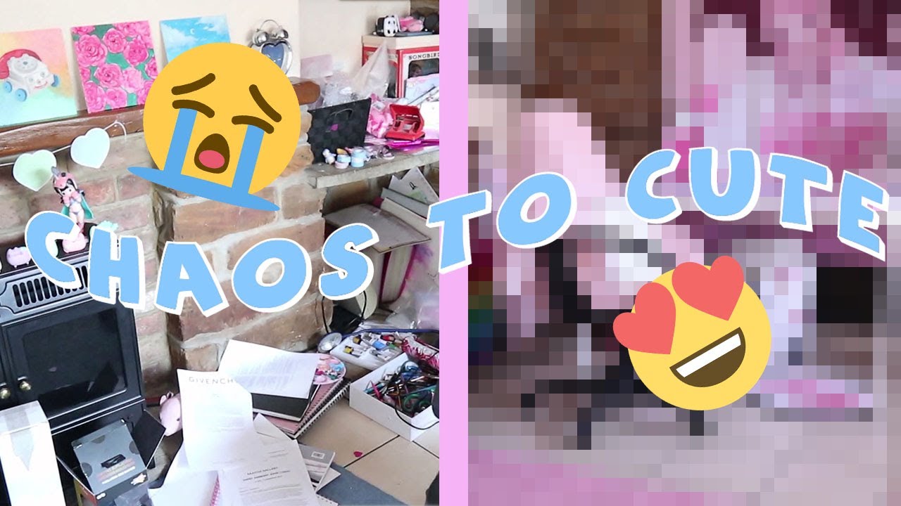 CHAOS TO CUTE (Craft Room Make-over!)