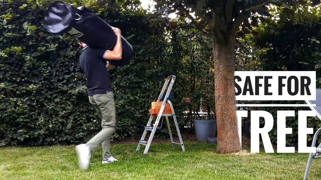How To Hang a Boxing Bag from a Tree