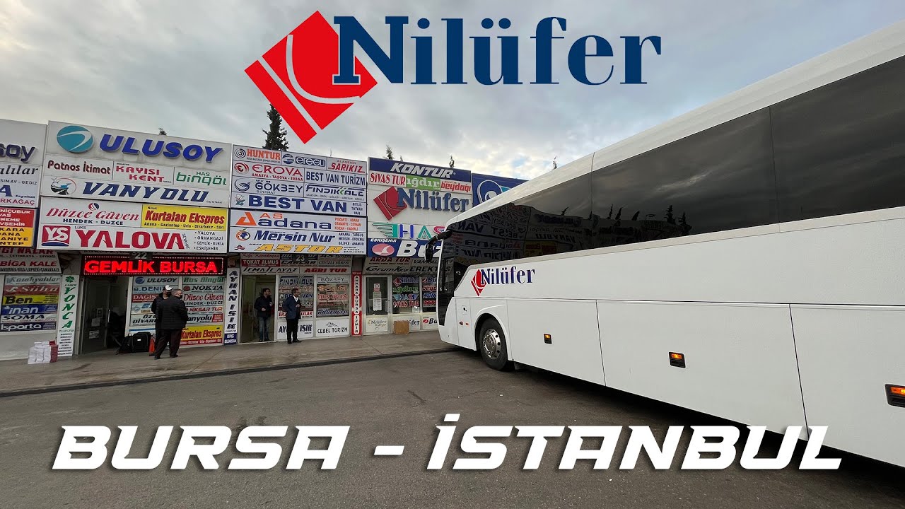 #79 YAĞMURLU HAVADA YOLCULUK, Nilüfer Turizm, Bursa - İstanbul Otobüs Yolculuğu