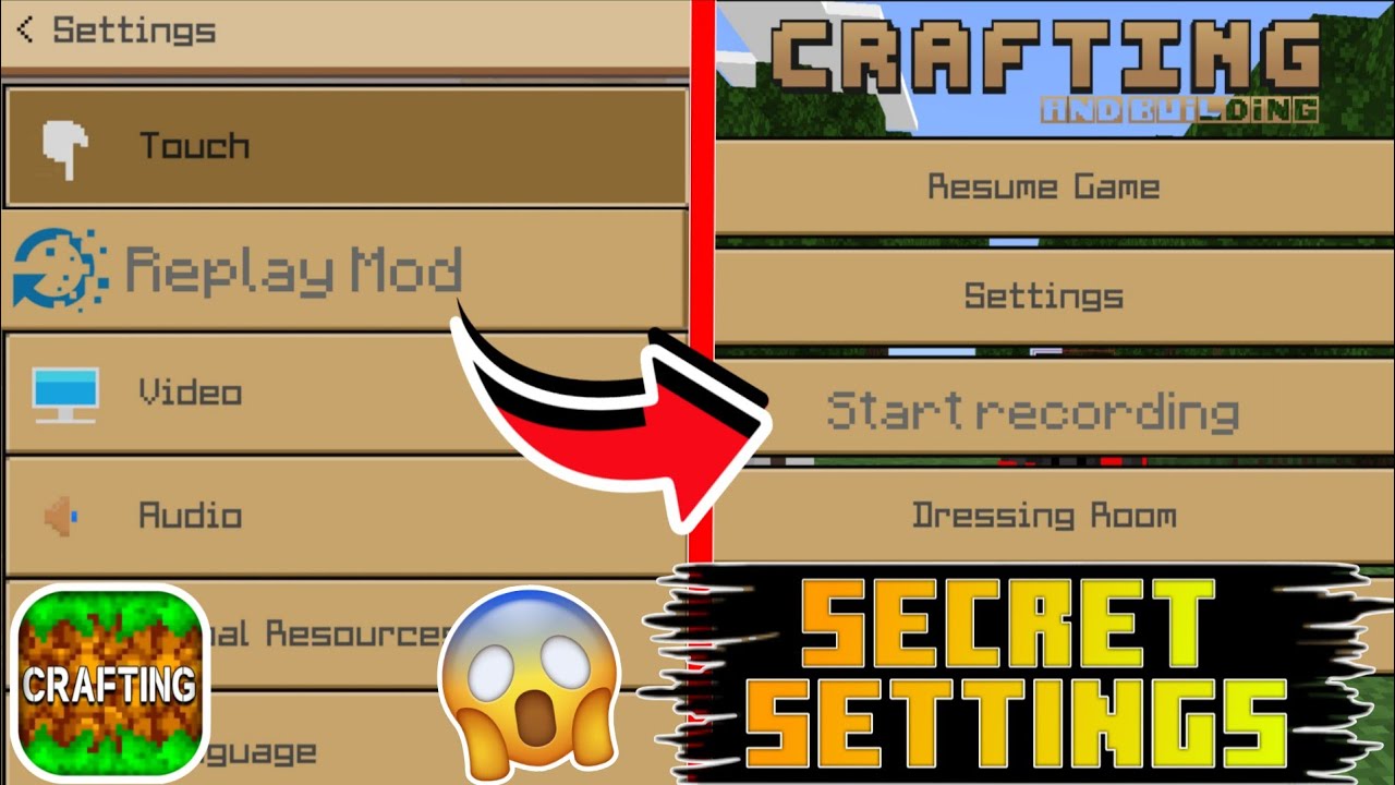 5 New Secret Settings😳 Of Crafting and Building You Don't Know | Craft OMG