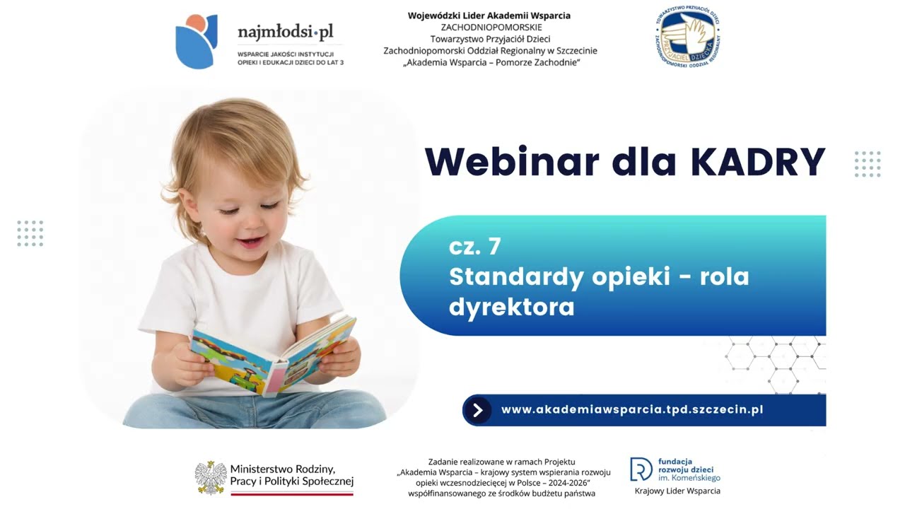 7. Standardy opieki rola dyrektora - webinar dla Kadry