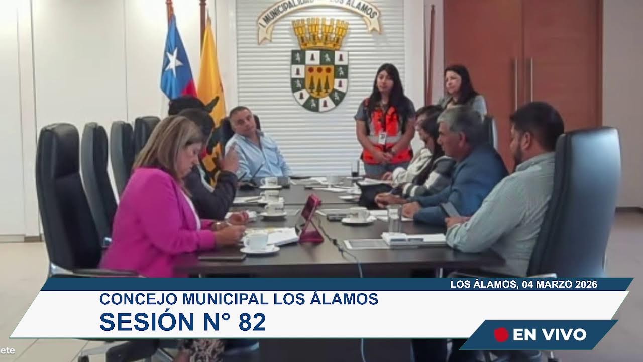 SESIÓN ORDINARIA CONCEJO MUNICIPAL LOS ÁLAMOS - 04 DE MARZO DEL 2026