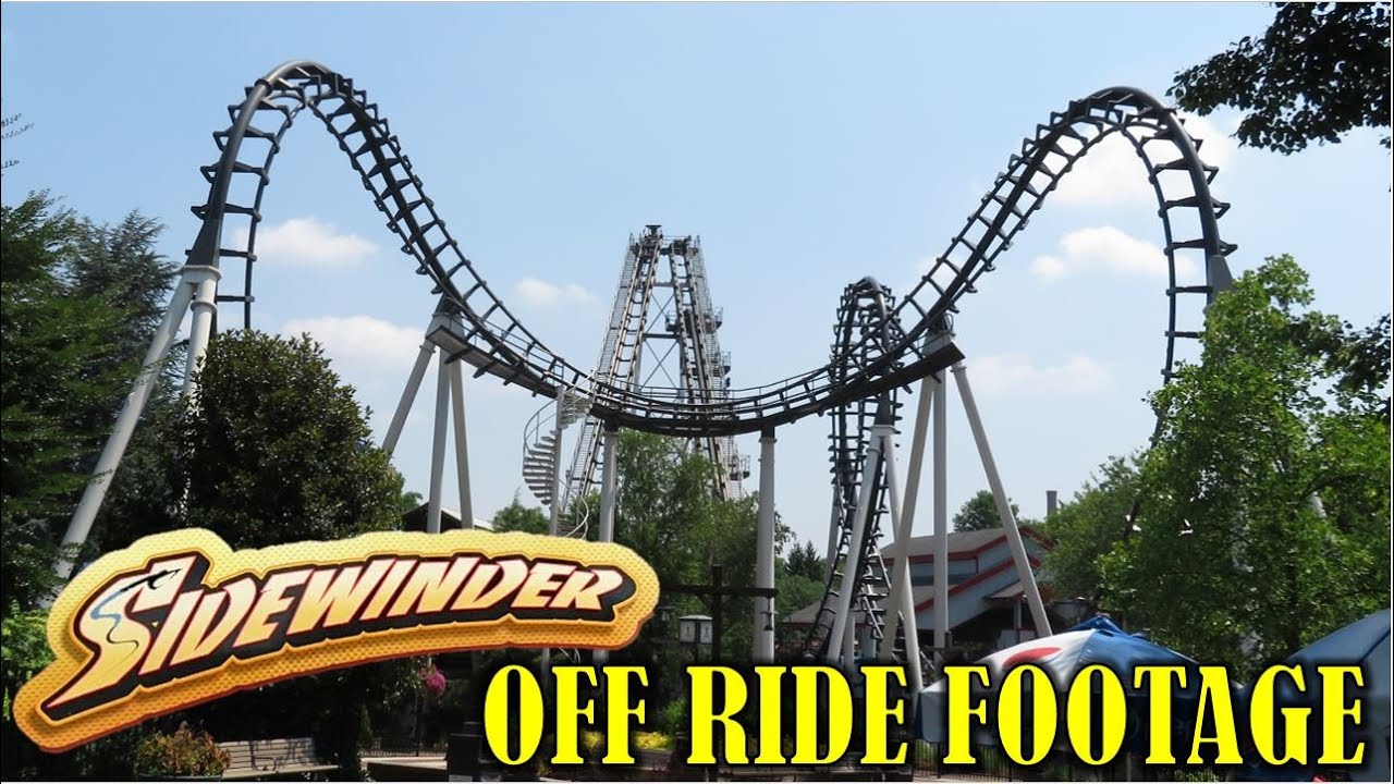 Sidewinder at Hersheypark Off-Ride Footage (No Copyright)