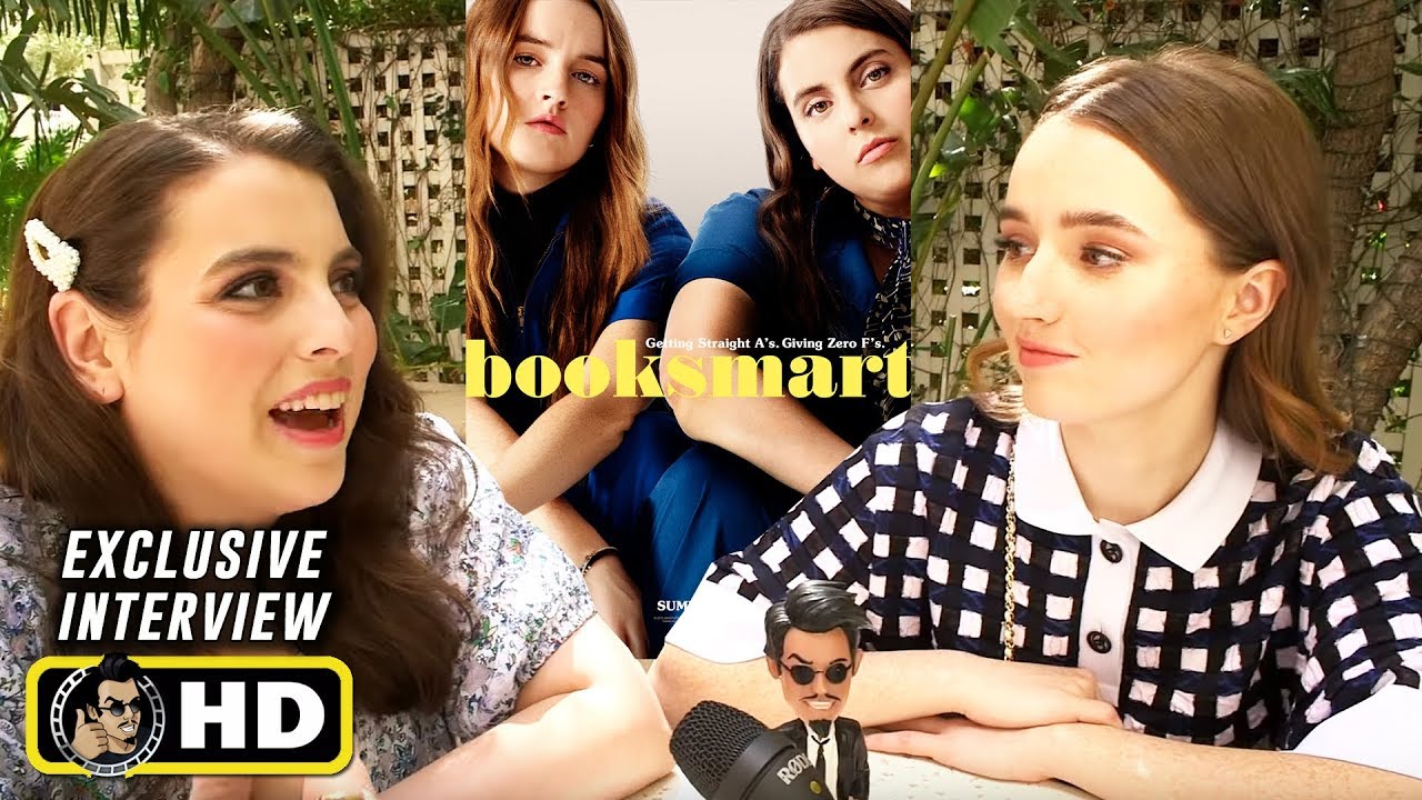 Beanie Feldstein and Kaitlyn Dever Interview for Booksmart