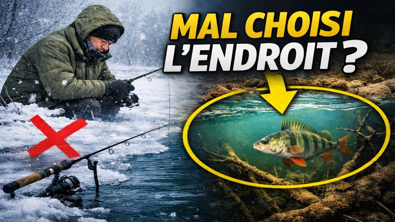 Pêche d'hiver : L'erreur que 99% des pêcheurs font (et ce n'est PAS votre technique)