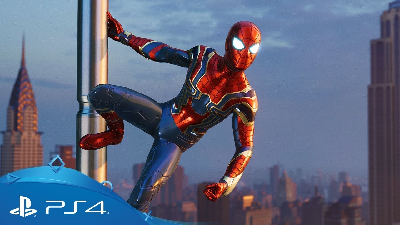 Marvel's Spider-Man | Iron Spider Suit Reveal | PS4