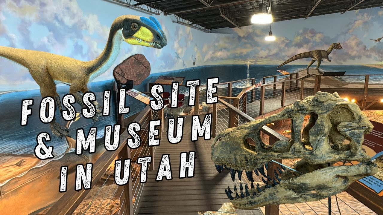 Exploring St. George, Utah Dinosaur Fossil Site & Museum that Preserves Thousands of Footprints