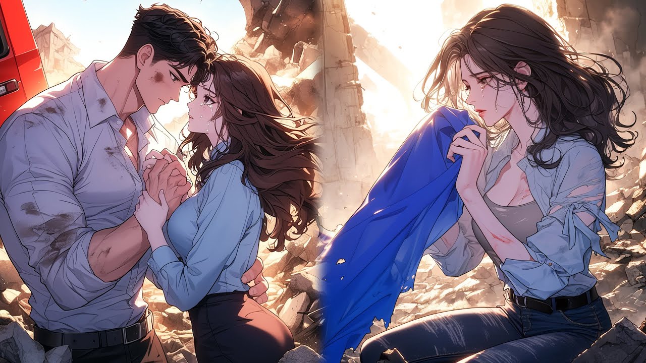 After blast, she's glad to save her lover, but when she saw my scarf in the ruins, she went crazy