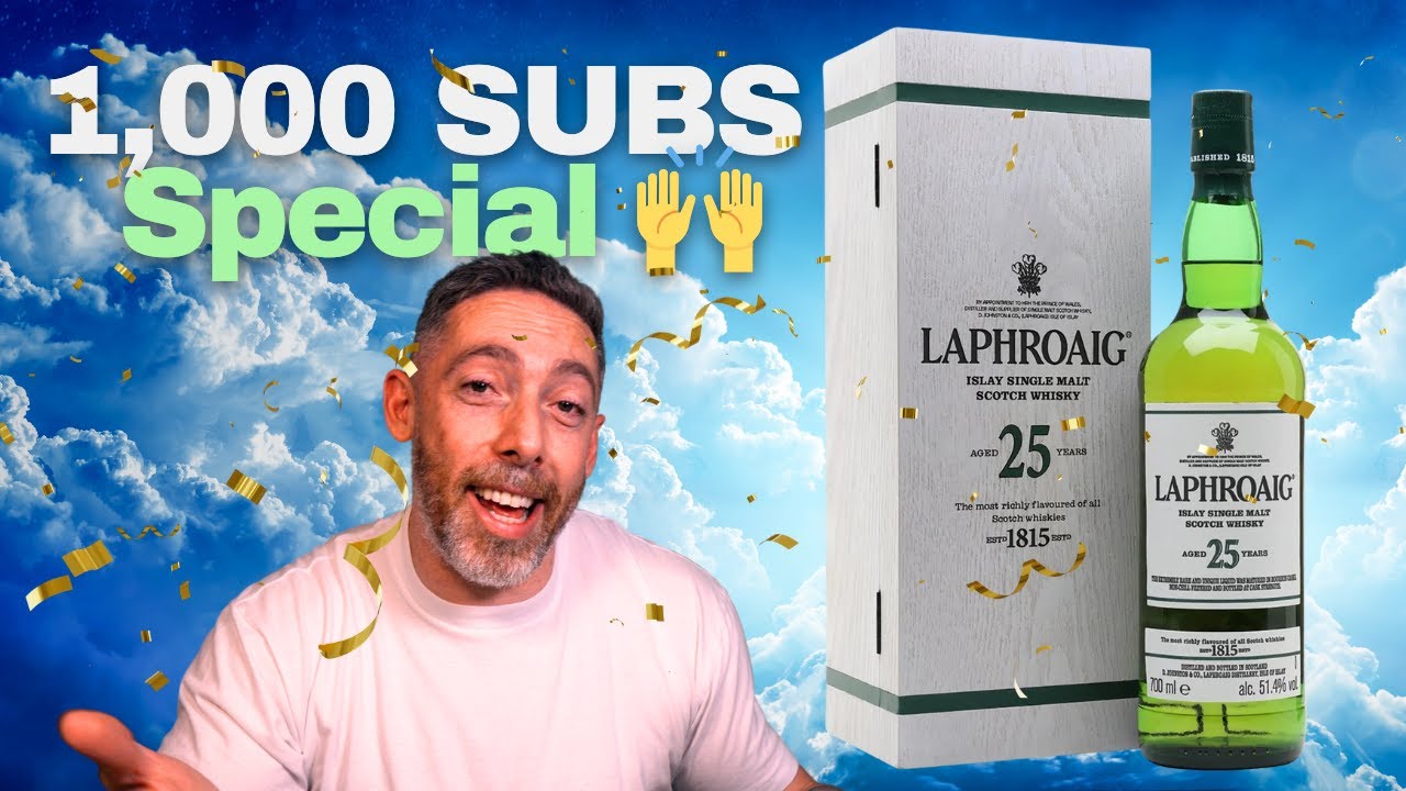 Laphroaig 25 — специальный обзор для 1 тыс. подписчиков 🥳