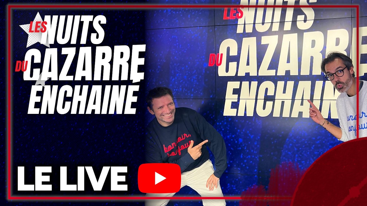 LES NUITS DU CAZARRE ENCHAIN&Eacute; avec Julien Cazarre & J-C. Drouet