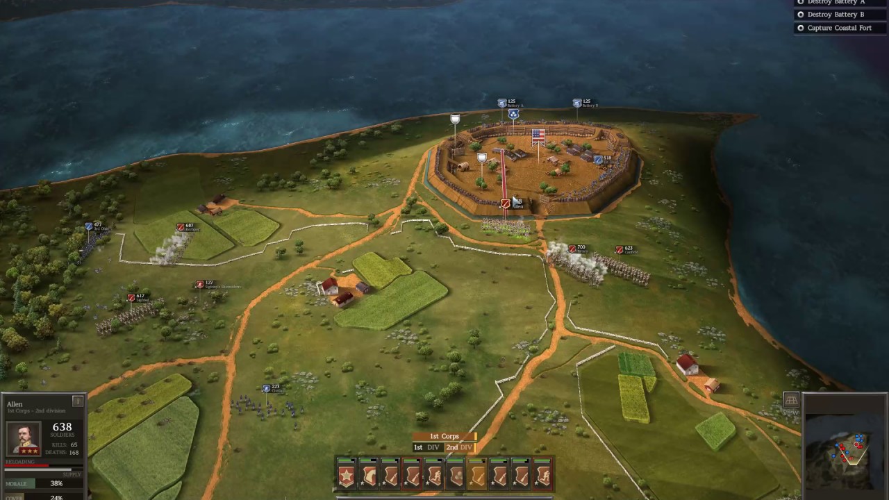 Potomac Fort (Legendary Ironman - Confederates)