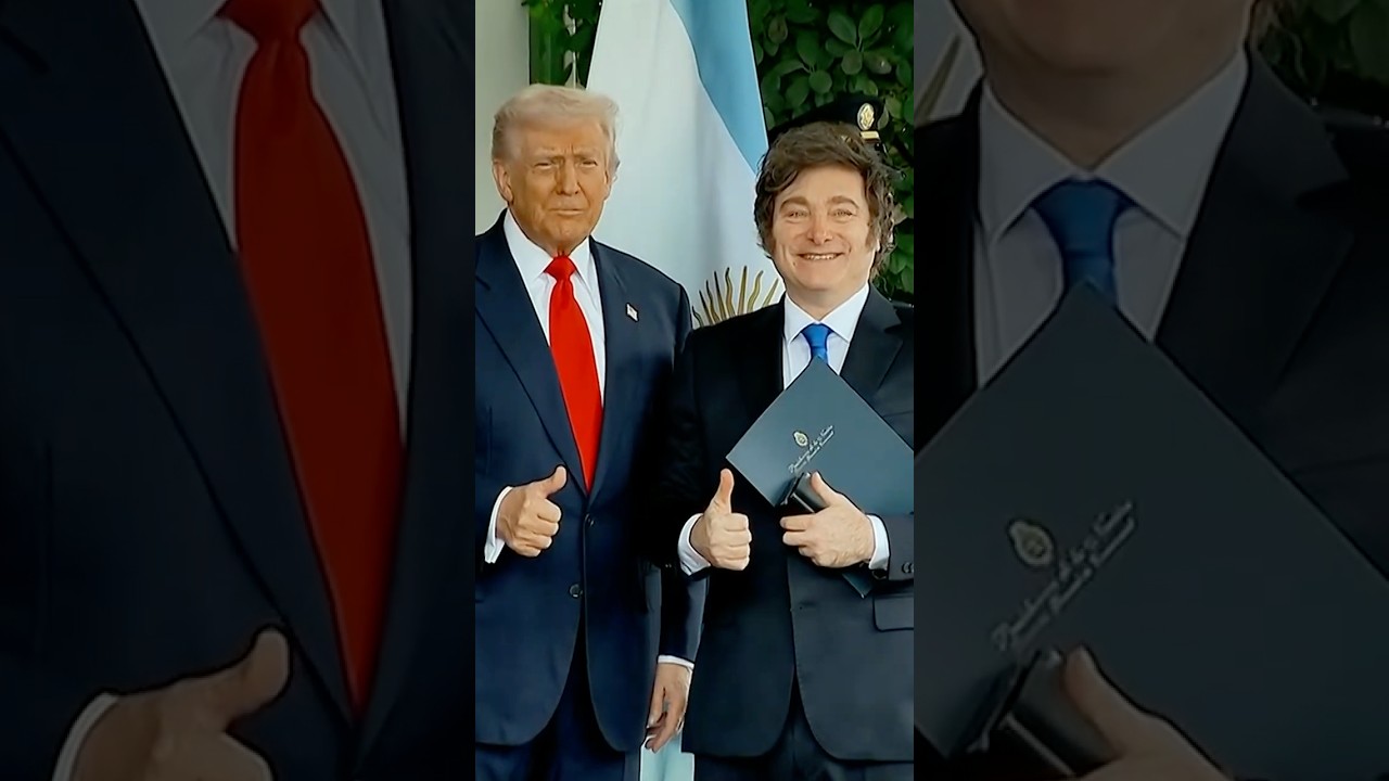 Trump Greets Argentina's Milei at the White House