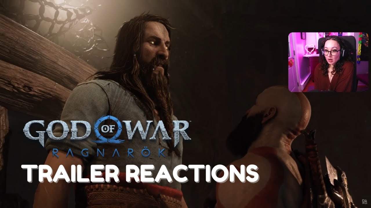 Реакции на трейлер God of War Ragnarok!