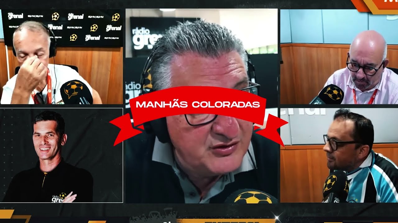 IVI SANGRANDO / CULPA DA ARBITRAGEM / GREMIO NAO ATRAOPELOU