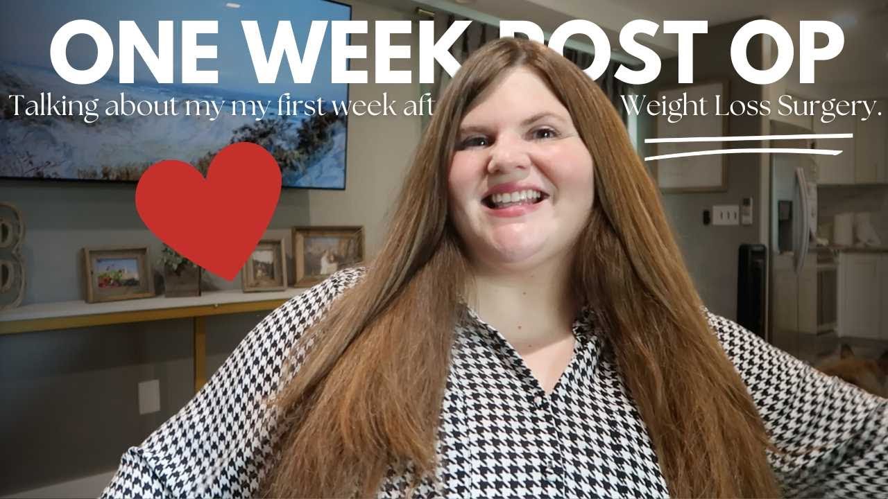 One week Post Op Update and weigh in after weight loss surgery (Duodenal Switch) | April Lauren