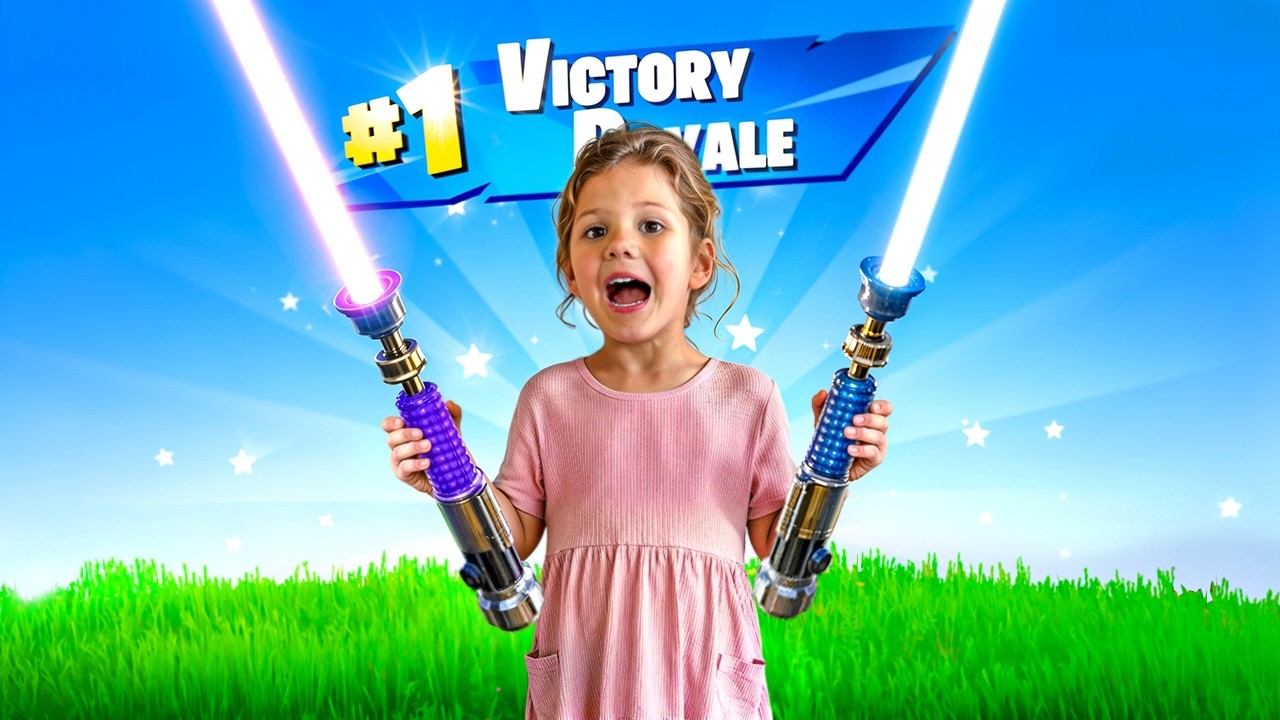 Fortnite Prodigy выполняет челлендж, в котором задействован только *СВЕТОВОЙ* МЕЧ!
