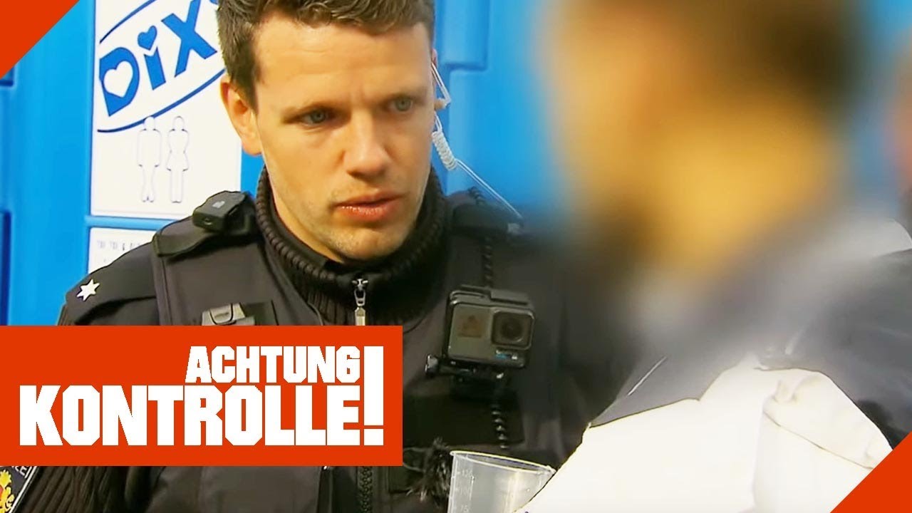 Heftige Ausfallerscheinungen: Mann versucht Drogentest zu faken 1/2 | Achtung Kontrolle | Kabel Eins
