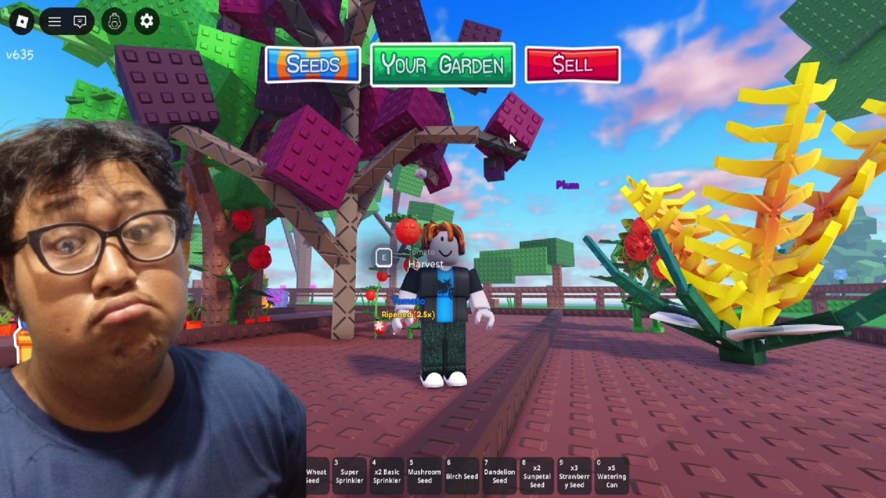 Растения сливы быстро растут, и в игре Big Garden Horizons Roblox вы найдете множество примеров т...