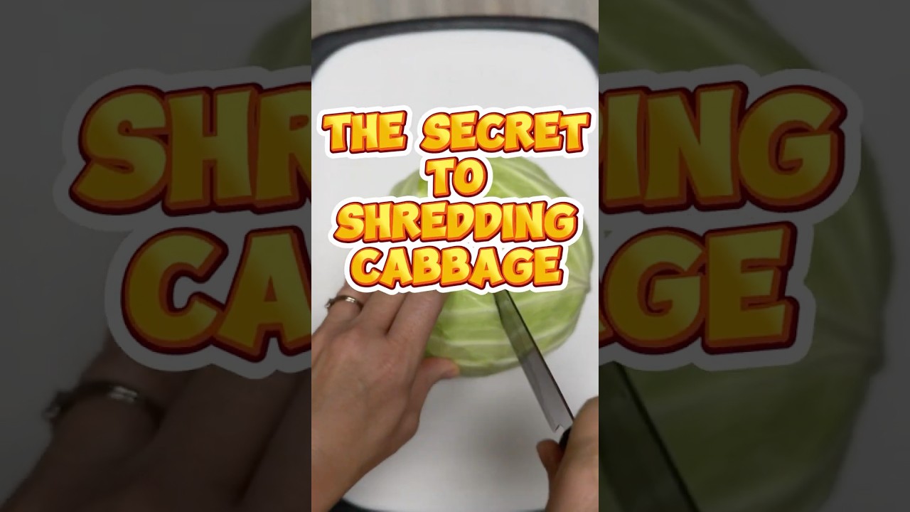 The Secret Technique For Perfectly Shredded Cabbage