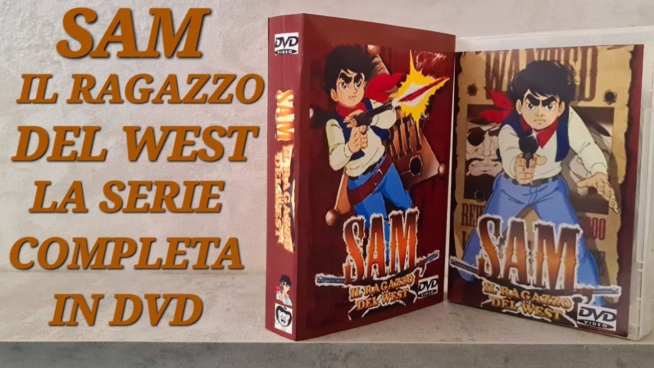 SAM IL RAGAZZO DEL WEST LA SERIE COMPLETA IN DVD     WHATSAPP 331 4021702