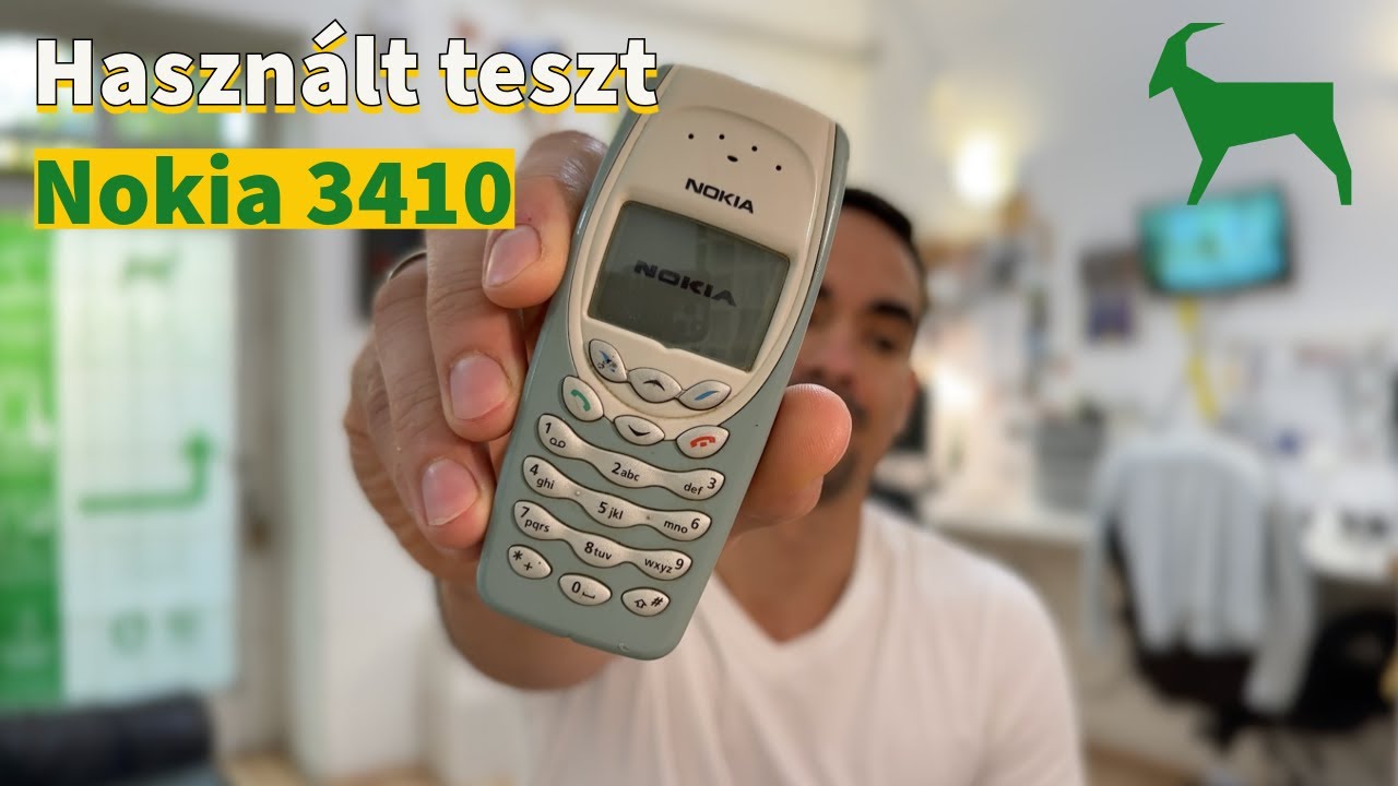 ☎️💰Nokia 3410 - A tékozló utód?!