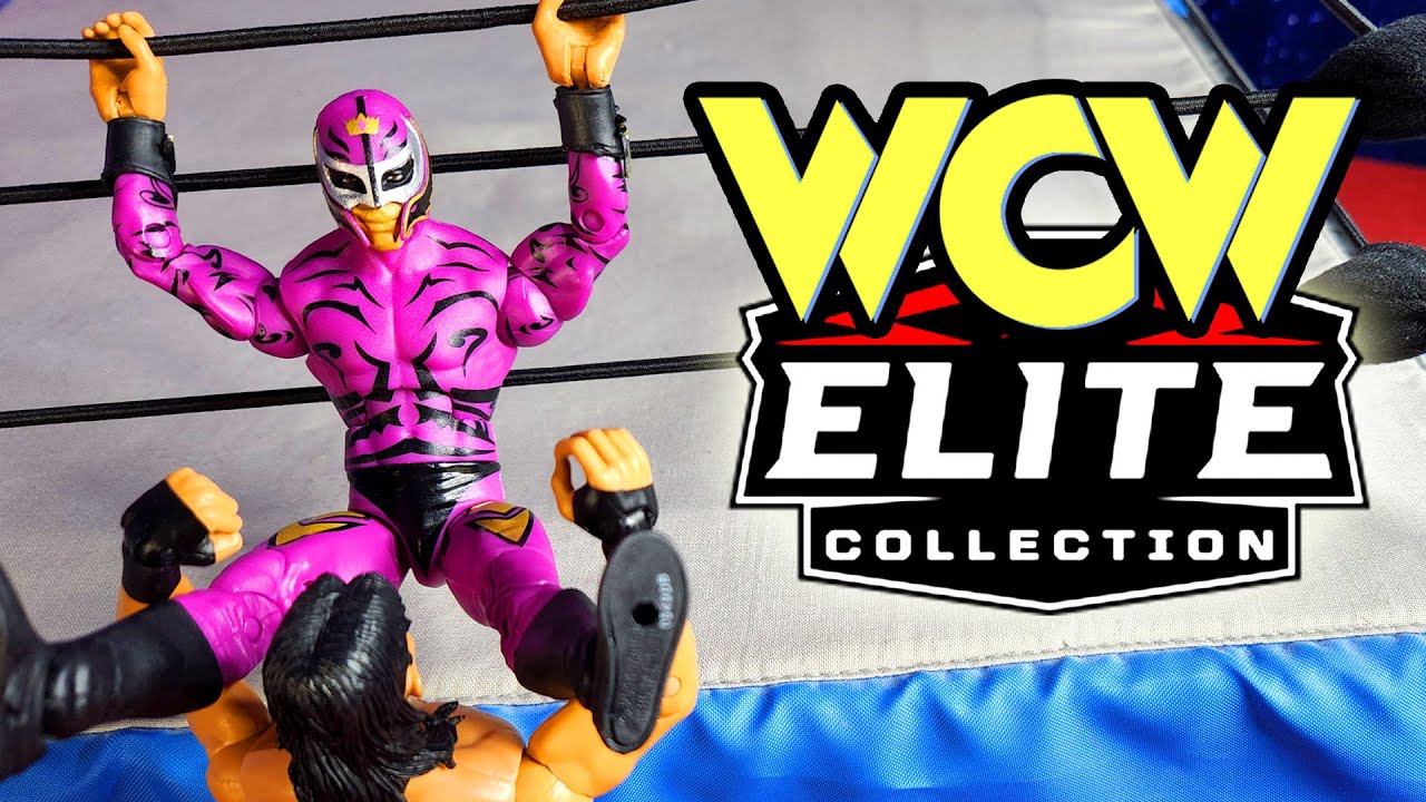 Rey Misterio Jr. ELITE 67 WCW Action Figure Review