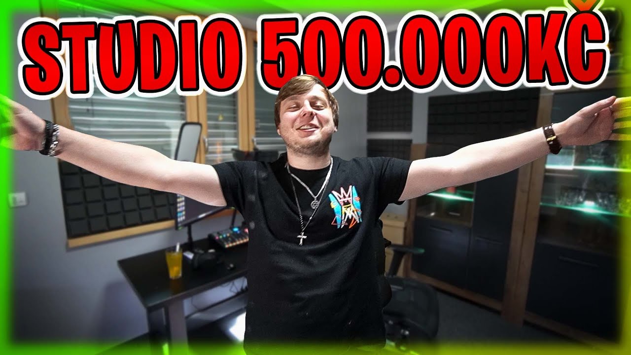 STUDIO TOUR za 500.000Kč🤑 | Morry