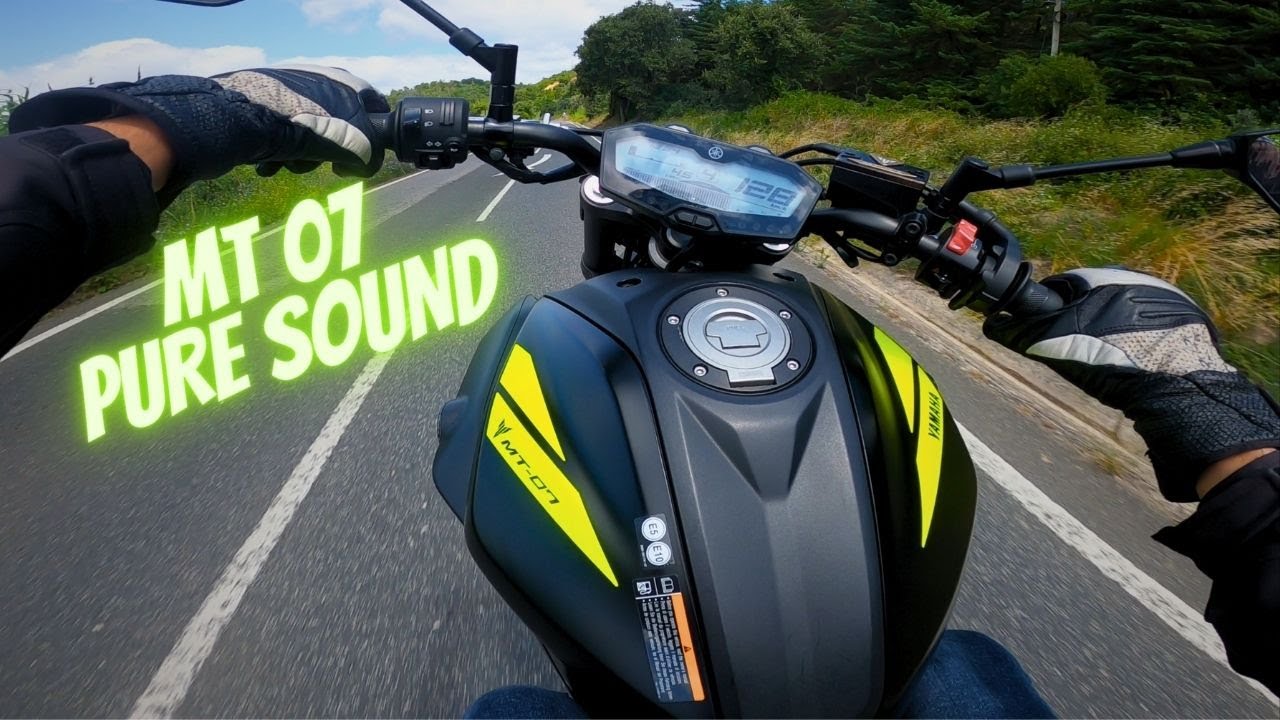 YAMAHA MT 07 - PURE SOUND!