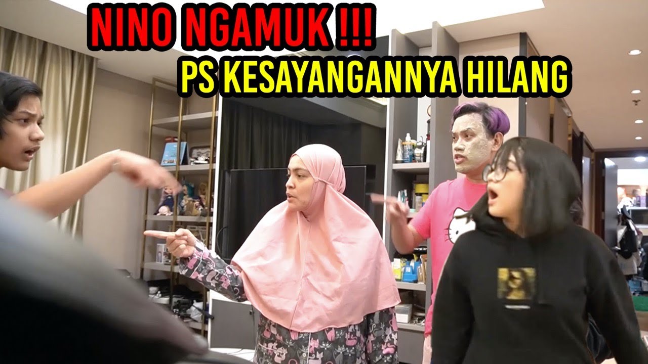BALAS DENDAM HILANGIN PS KESAYANGAN NINO ❗ NGAMUK SAMPAI MUKA PAPA RUSAK
