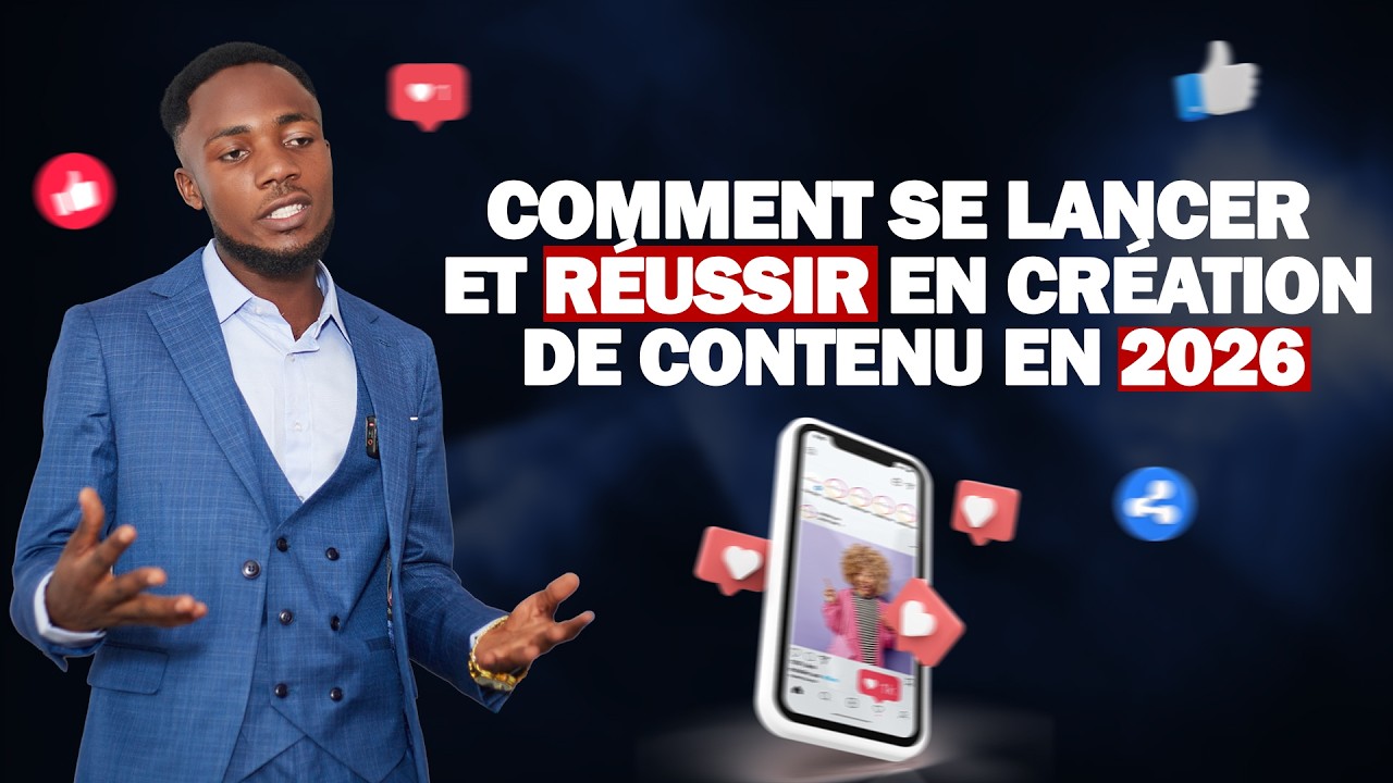 48 Minutes pour Comprendre et te Lancer dans la Création de Contenu (Master class Gratuite)