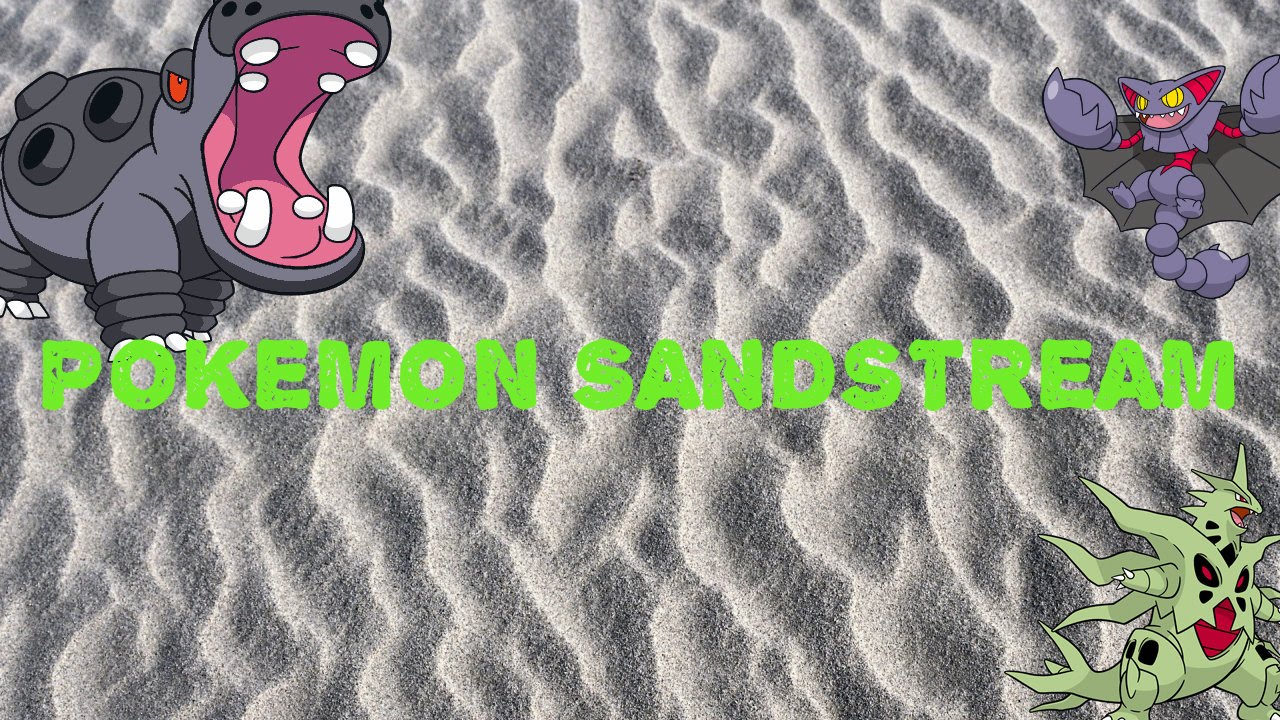 POKEMON SHOWDOWN SANDSTREAM