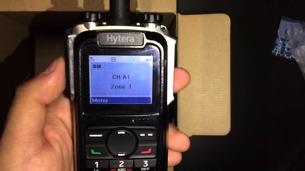 Unboxing Hytera X1p