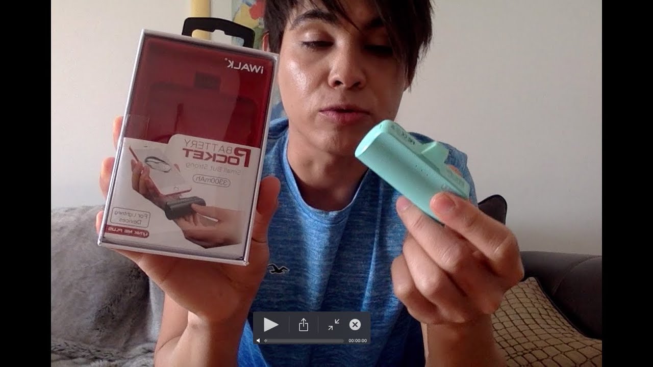iWalk Portable Charger Unboxing en Epañol  [conector Lightning ]